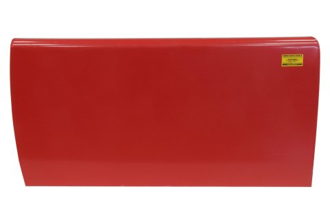Door - Driver Side - Aluminum - Red Paint - ABC NextGen - Each