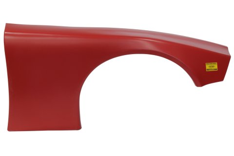 Fender - Passenger Side - Plastic - Red - ABC NextGen - Each