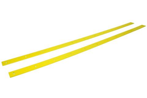 Wear Strip - 116 x 1.875 in - Plastic - Yellow - ABC NextGen - Pair