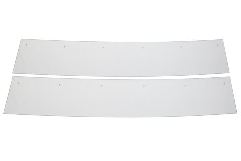 Spoiler Blades - 60 x 5 in - 70 Degrees - 2-Piece - Spoiler Only - Polycarbonate - ABC NextGen - Pair