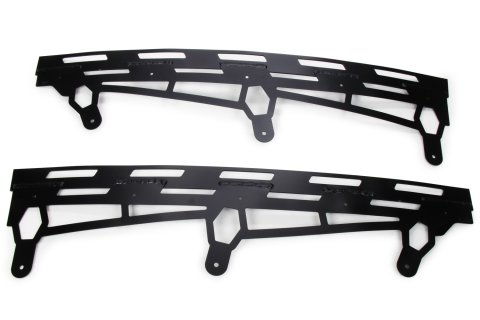 Spoiler Bracket - 90 Degrees - Aluminum - Black Powder Coat - ABC NextGen - Kit