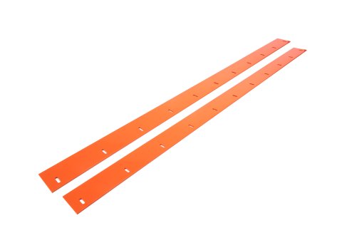 Wear Strip - North American Sportsman - 107 x 3 in - Plastic - Orange - Pair
