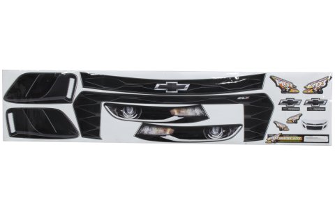 Graphics - Nose - Laminated Protective Coating - Chevrolet Camaro - MD3 Street Stock - Kit