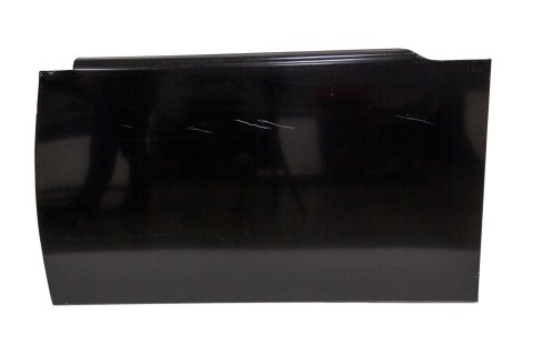 Door - Driver Side - Aluminum - Black Paint - Short Track Truck - Each