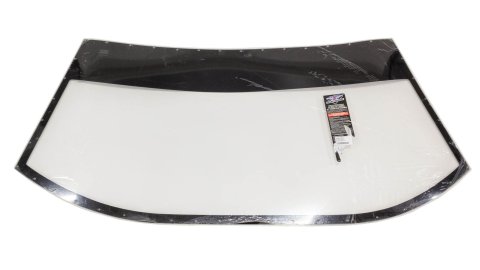 Windshield - Pre-Cut / Drilled - Coated - Blackout Border - Polycarbonate - Short Track Truck - Each