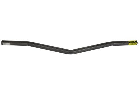 Bumper - Street Stock - Front - 1.5 in Square Tube - 0.065 in Wall - Single Bar - Steel - Natural - GM F-Body 1981 - Each