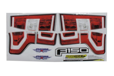 Graphics - Tail - Laminated Protective Coating - Ford F-150 - Short Track Truck - Kit