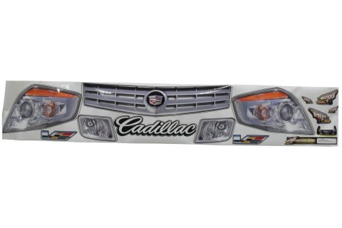 Graphics - Nose - MD3 - Laminated Protective Coating - Cadillac XLR - Dirt Late Model - Kit