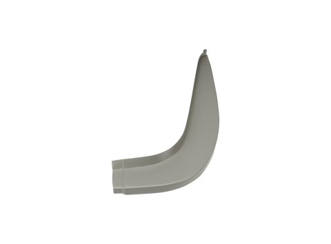Fender - Outlaw - Driver Side - Lower - Plastic - Gray - Asphalt Late Model - Each