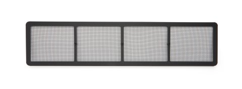 Nose Screen - Lower - 3/16 in Screen Spacing - Stainless - Black Powder Coat - Each