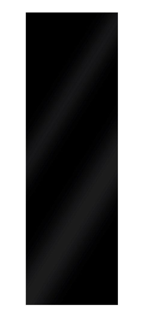 Sheet Plastic - 3.5 x 9.5 ft - 0.14 in Thick - Plastic - Black - Each