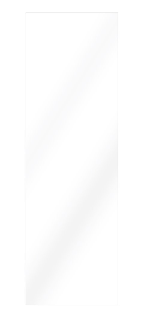 Sheet Plastic - 3.5 x 9.5 ft - 0.14 in Thick - Plastic - White - Each
