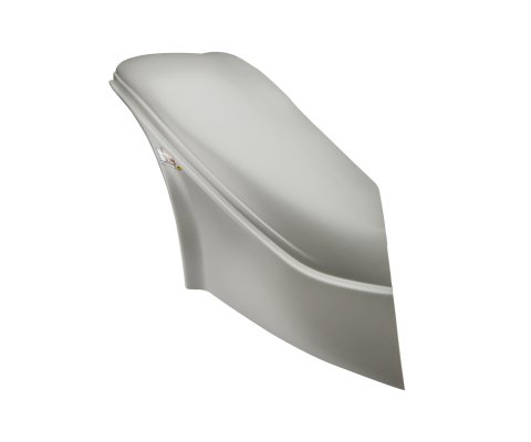 Fender - Passenger Side - Upper - MD3 - New Style - Plastic - Gray - Dirt Late Model - Each