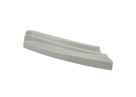 Fender - Passenger Side - Lower - MD3 - New Style - Plastic - Gray - Dirt Late Model - Each