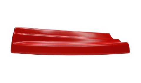 Fender - Passenger Side - Lower - MD3 - New Style - Plastic - Red - Dirt Late Model - Each