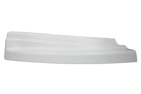 Fender - Passenger Side - Lower - MD3 - New Style - Plastic - White - Dirt Late Model - Each