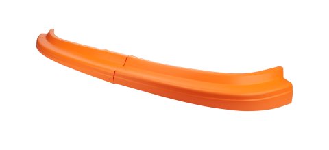 Air Valance - MD3 Evolution II - 2-Piece - Plastic - Fluorescent Orange - Dirt Late Model - Kit