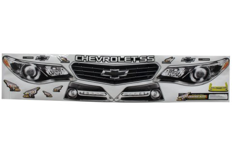 Graphics - Nose - MD3 Evolution - Laminated Protective Coating - Chevy SS - Dirt Late Model - Kit