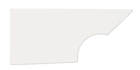 Quarter Panel - MD3 - Passenger Side - Plastic - White - Dirt Modified - Each