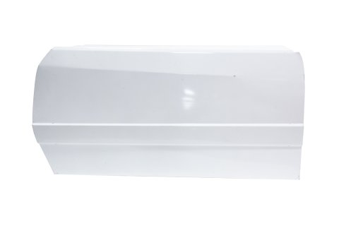Door - Driver Side - Street Stock - Steel - White Paint - Chevy Monte Carlo 1988 - Each