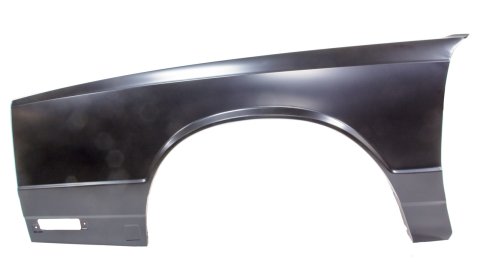 Fender - Driver Side - Street Stock - Steel - Black Paint - Factory Outer Skin - IMCA Approved - Chevy Monte Carlo 1988 - Each