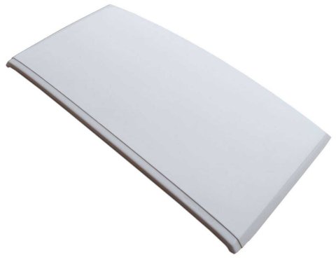 Roof - Street Stock - Rear Section - 2-Piece Roof - Composite - White - Each