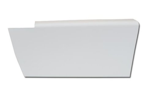 Door - Passenger Side - Fiberglass Sportsman - Aluminum - White Paint - Each