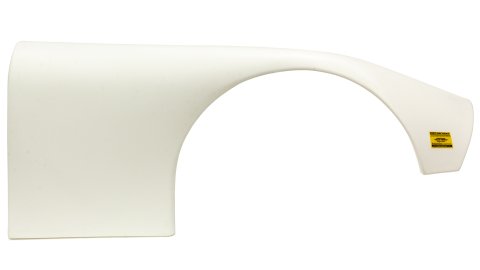 Fender - Passenger Side - ABC - 10 in Wide Tires - Plastic - White - Each