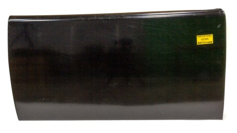 Door - Driver Side - ABC - Aluminum - Black Paint - Each