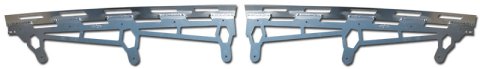 Spoiler Bracket - ABC - 70 Degrees - Aluminum - Natural - Kit