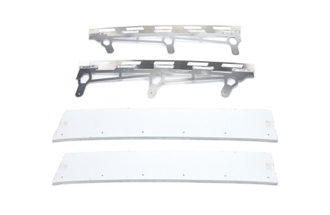 Spoiler - ABC - 60 x 5 in - 55 Degrees - 2-Piece - Spoiler Only - Polycarbonate - Pair