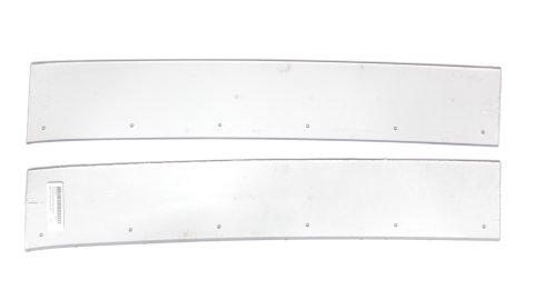 Spoiler - ABC - 60 x 5 in - 70 Degrees - 2-Piece - Spoiler Only - Polycarbonate - Pair