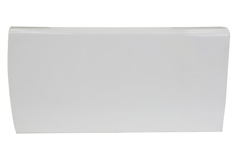 Door - Driver Side - Extra Long - Aluminum - White Paint - Each