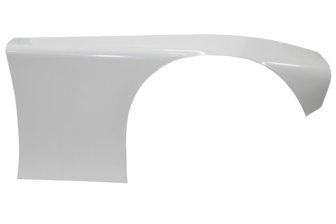 Fender - Passenger Side - Dirt Grand National - Aluminum - White Paint - Each