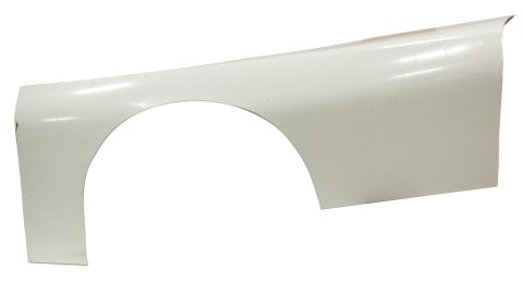 Quarter Panel - Driver Side - Dirt Grand National - Straight Up - Aluminum - White Paint - Each