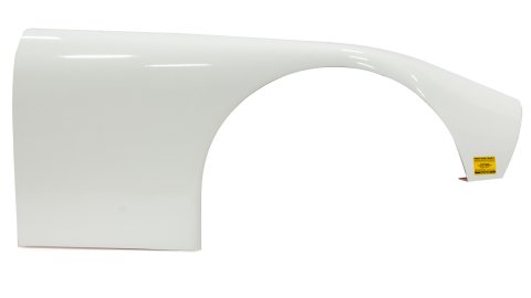 Fender - Passenger Side - ABC - 10 in Wide Tires - Fiberglass - White - Each