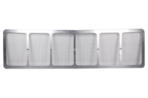 Nose Screen - Lower - S2 Sportsman - 1/4 in Screen Spacing - Stainless - Natural - Each