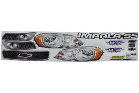 Graphics - Nose - MD3 - Laminated Protective Coating - Chevy Impala - Dirt Late Model - Kit