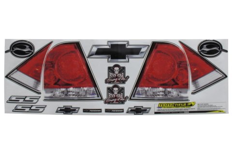 Graphics - Tail - Laminated Protective Coating - Chevy Impala - Kit