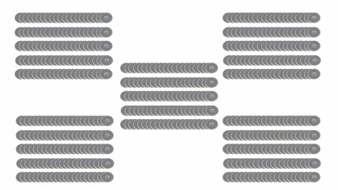 Backup Washer - Large - Avex Style - 3/16 in ID - 3/4 in OD - 0.042 in Thick - Aluminum - Natural - Set of 500