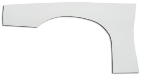 Fender - Driver Side - Lower - Mini Stock - Steel - White Paint - Ford Mustang 1993 - Each