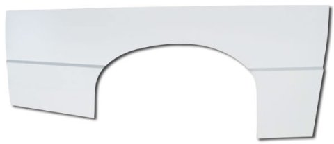 Quarter Panel - Driver Side - Lower - Mini Stock - Steel - White Paint - Ford Mustang 1993 - Each