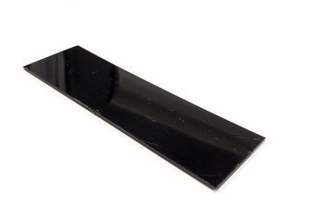 Truck Bed Cover - Rear Section - Aluminum - Black Paint - Short Track Truck - Each