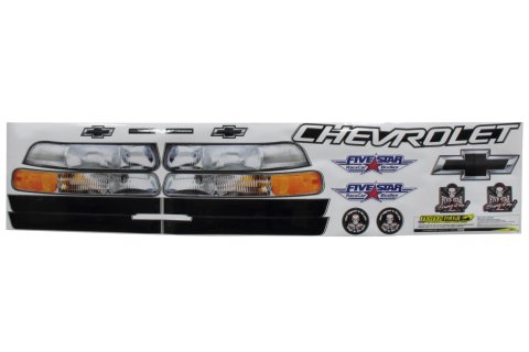 Graphics - Nose - Short Track truck - Laminated Protective Coating - Chevy C1500 2002 - Kit
