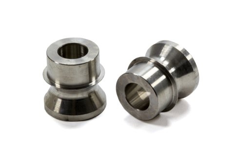 Rod End Bushing - 3/4 in Bore - 1.035 in OD - High Misalignment - 1.242 in Long - Stainless Steel - Pair