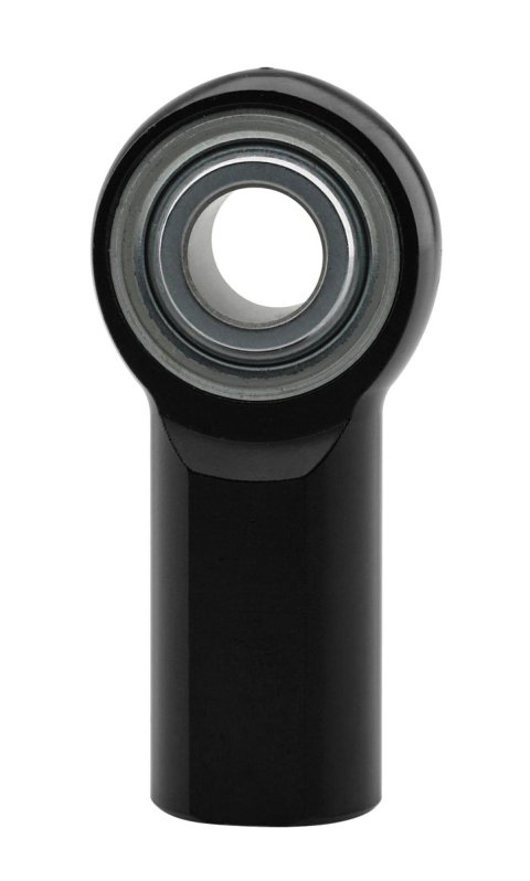 Rod End - ALJF Series - Spherical - 3/8 in Bore - 3/8-24 in Right Hand Female Thread - Aluminum - Black Anodized - Each