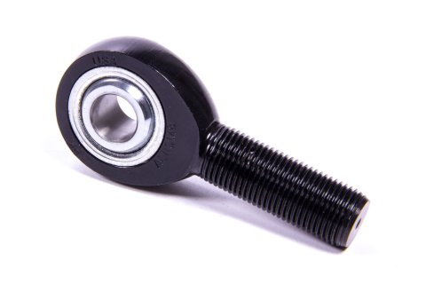 Rod End - ALRSM Series - Spherical - 1/2 in Bore - 5/8-18 in Right Hand Male Thread - Aluminum - Black Anodized - Each