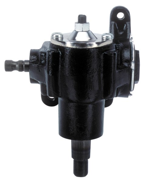 Steering Box - Manual - Vega - 20 to 1 Ratio - Iron - Black Paint - Universal - Each