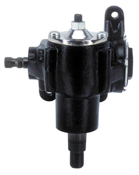 Steering Box - Manual - Vega - 20 to 1 Ratio - Iron - Black Paint - Universal - Each