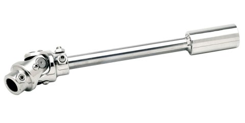 Steering Shaft - Manual Steering - Steel - Nickel Plated - Mopar - Each